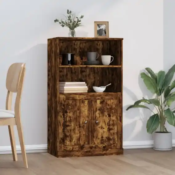 Bestseller Kredens, przydymiony dąb, 60x35,5x103,5 cm Lumarko! - Hurtownia wielobranżowa Lumarko